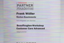 Internorm Custumer Care 2017 - Hr. Wöller