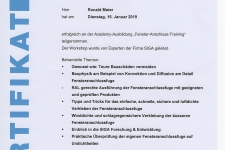 SIGA "Fenster-Anschluss-Training" 2019 Hr. Ronald Meier