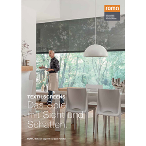 roma Textilscreens-Katalog